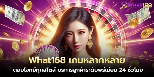 What168 เกมหลากหลาย ตอบโจทย์ทุกสไตล์